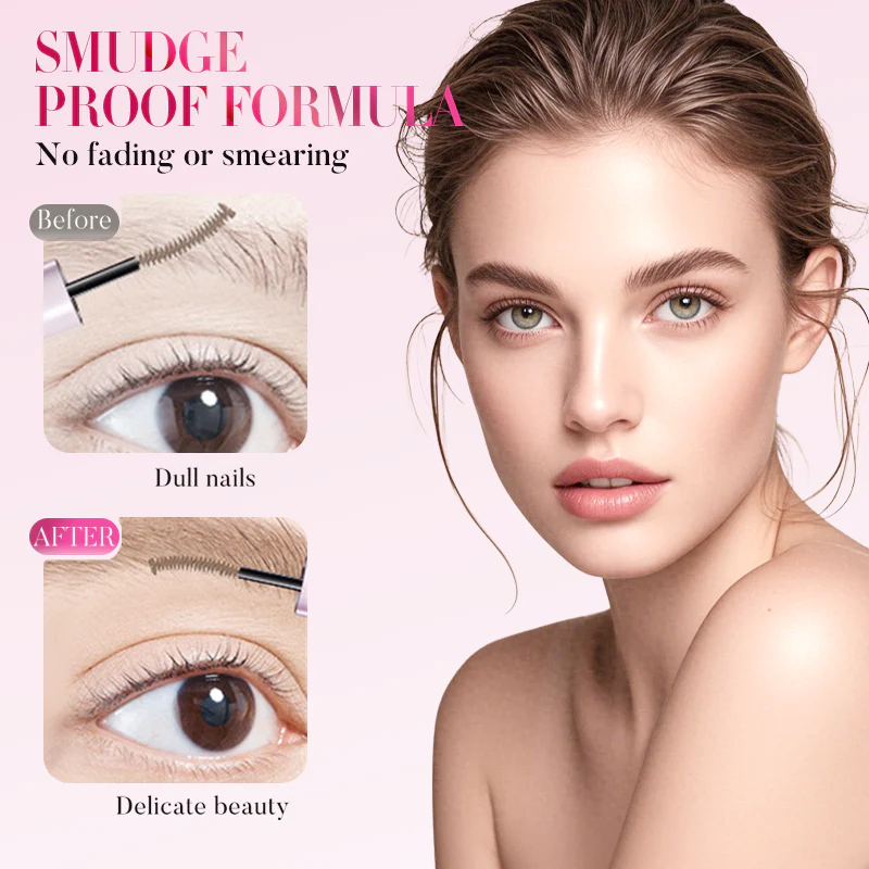 🔥Buy 1 Get 1 Free💥Long-lasting Smudge-proof Eyebrow with Moon-shaped Brush Head