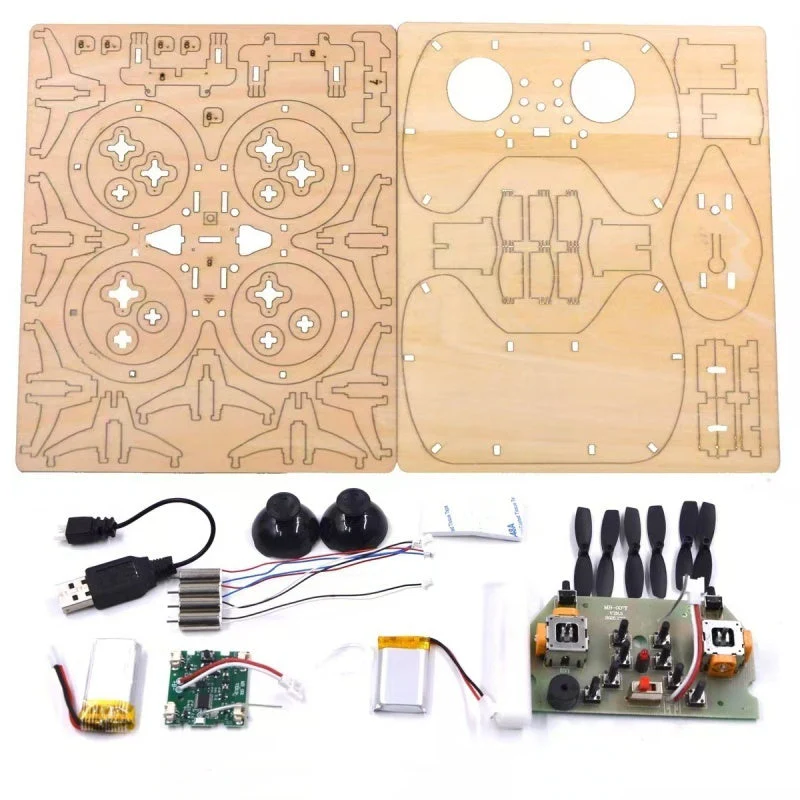 Kids DIY Wooden Drone Building Kit