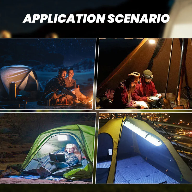 Rechargeable LED Inflatable Camping Tube Light