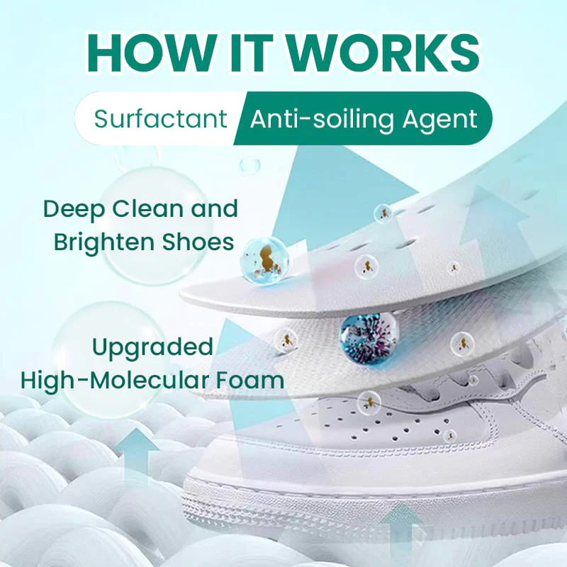 🔥Multifuntional Effective Mild Shoes Cleaner