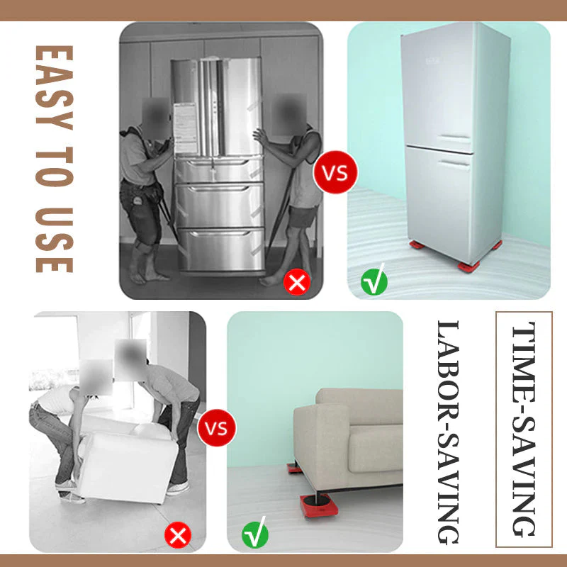 🔥2025 SALES HIT🔥 Hot Sale of Furniture Lifting Guide to Roller Movement Tools for Heavy Furniture - Buy 2 Free Shipping