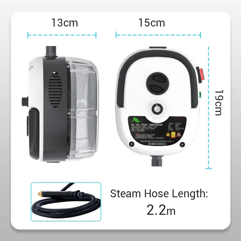 🔥2500W Handheld High-Temperature Pressurized Steam Cleaner