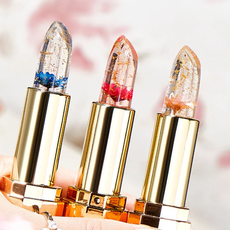 💕Buy 1 Get 1 Free💕Temperature Change Moisturizer Long-Lasting Flower Jelly Lipstick