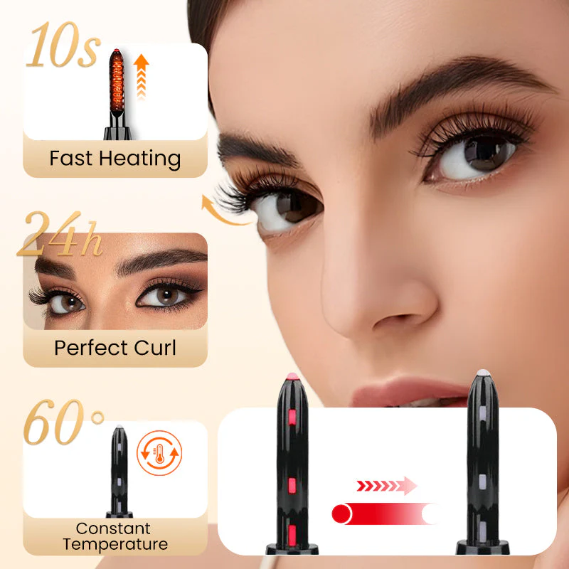 💖Spring Promotion - Buy 1 Get 1 Free🥰Heated Lash Curling Tool