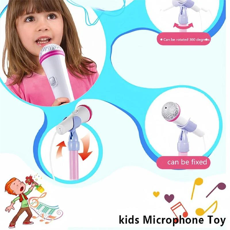 🎅LAST DAY SALE 50% OFF!!🌲Microphone Toy, Karaoke Machine Toy with Light