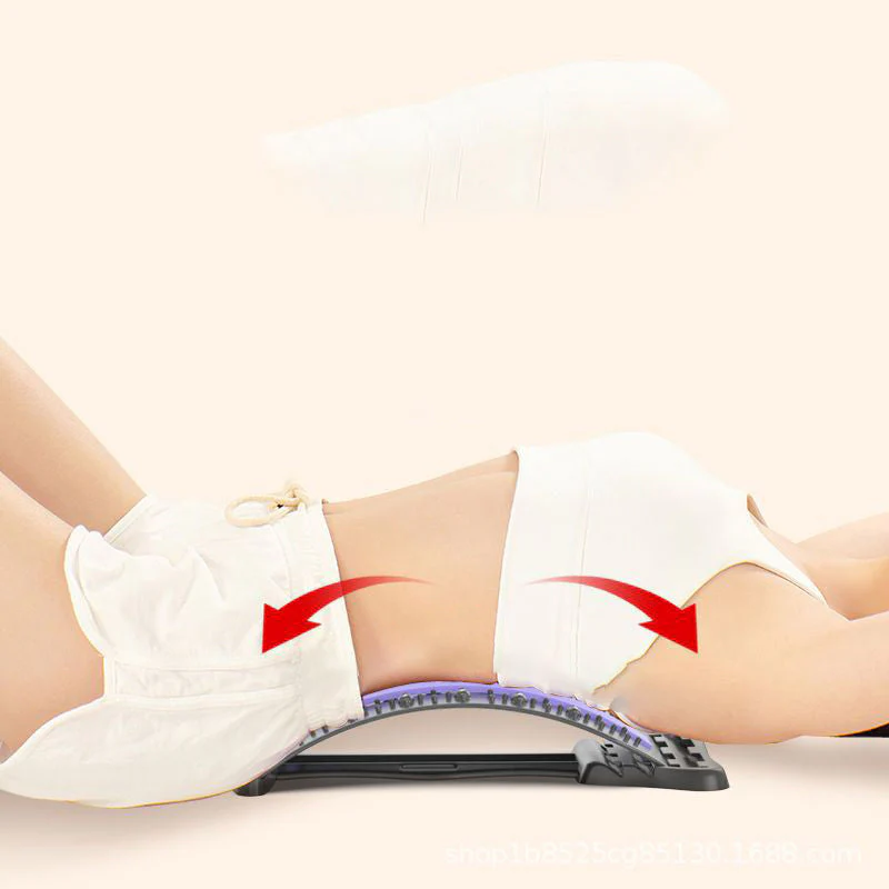 Magnetic Therapy Acupuncture Massage Lumbar Stretcher