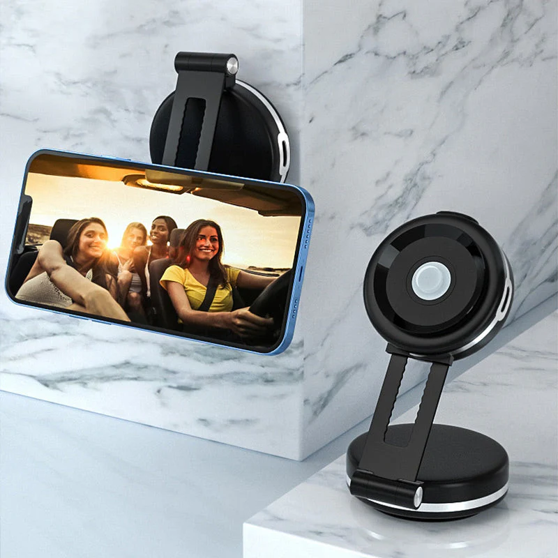 Double Suction Cup Wireless Charging Phone Holder