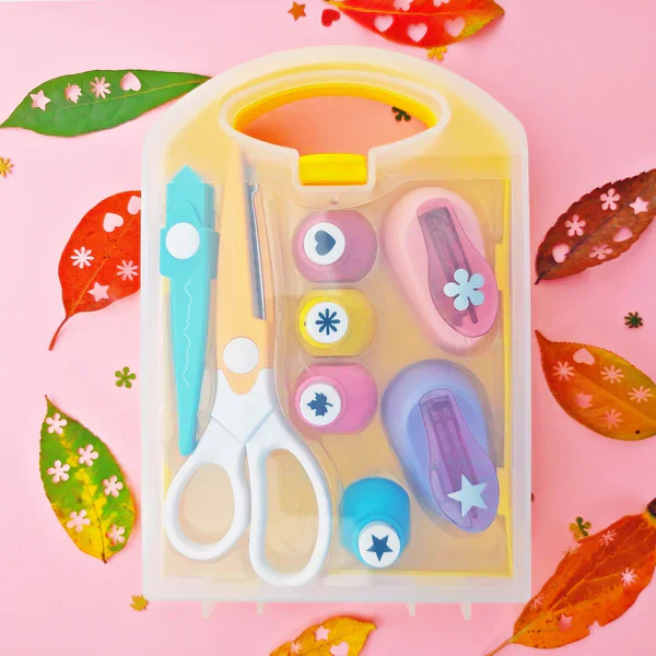 💖A Gift for the Child🎁Creative Kids DIY Puncher Craft Set🎉Enhancing Children's Creativity