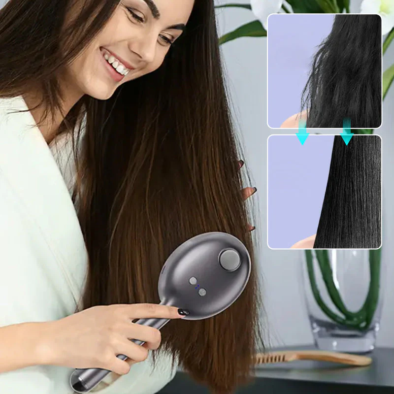 3-in-1 Electric Scalp Massage Spray Brush