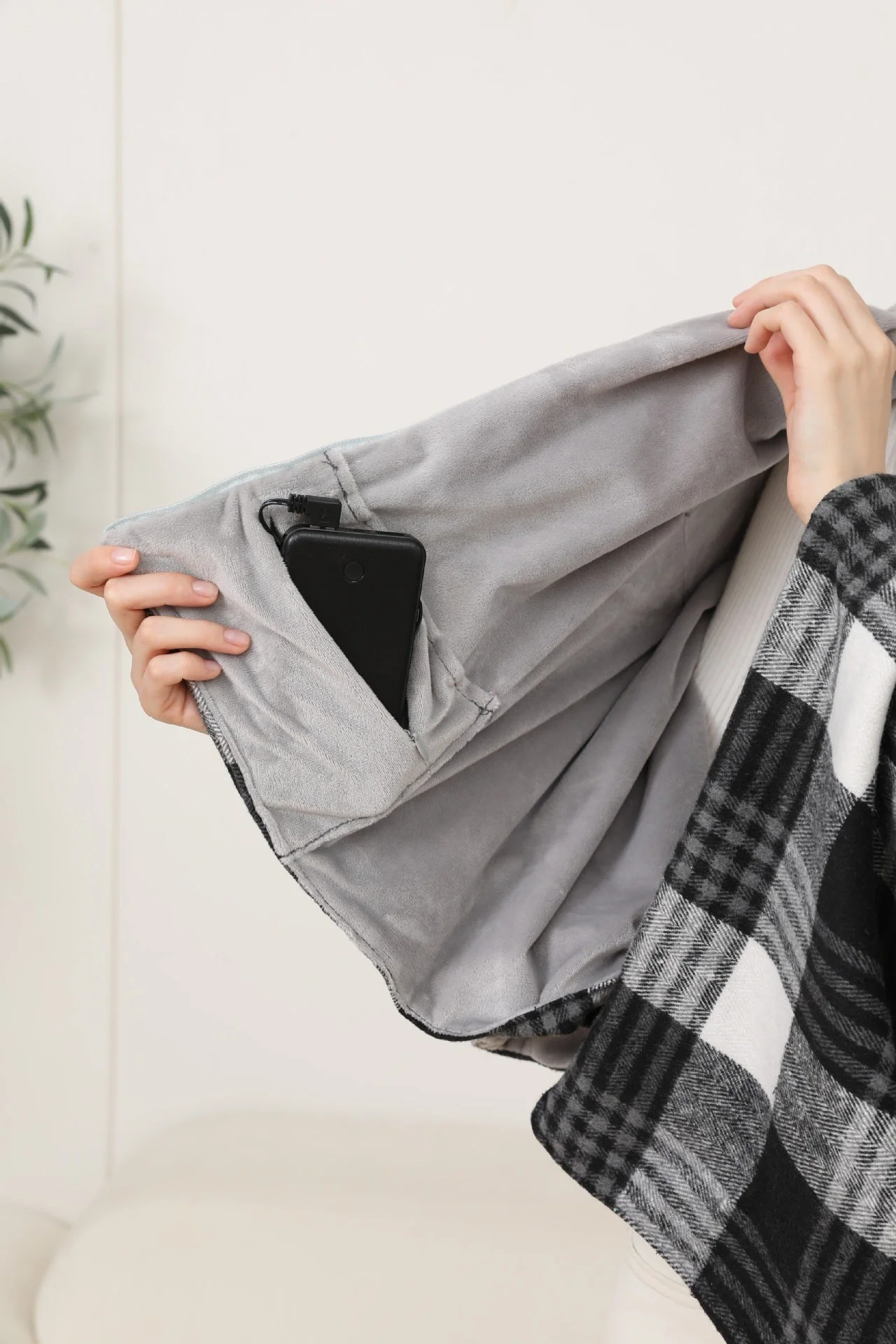 🎄 Special Offers for Christmas 🎄New generation heated scarf - Multifunction heating blanket with intelligent regulation - Sleek version with USB heating