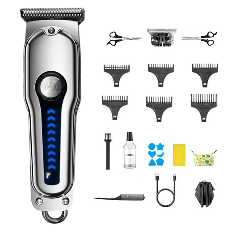 Electric Hair Cutting Clipper Kit