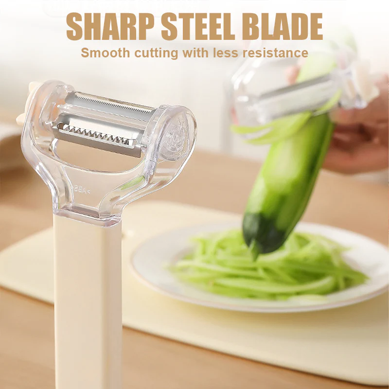 3-in-1 Multifunctional Fruit & Vegetable Peeler