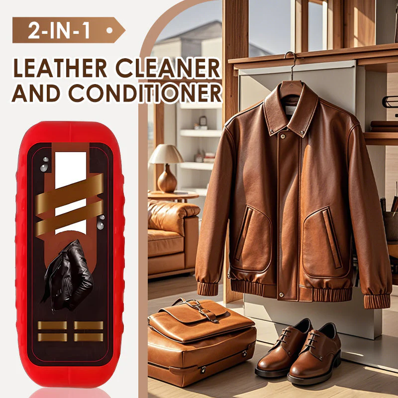 🔥Hot Sale🔥2-in-1 Leather Cleaner and Conditioner