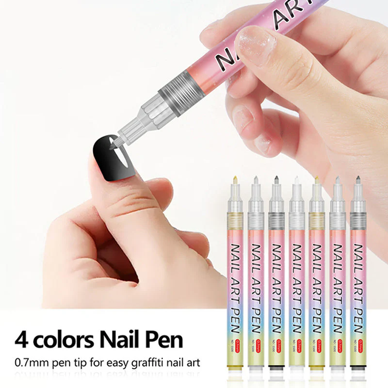🎁Christmas gift🎄Professional nail art pen set with 12 colors