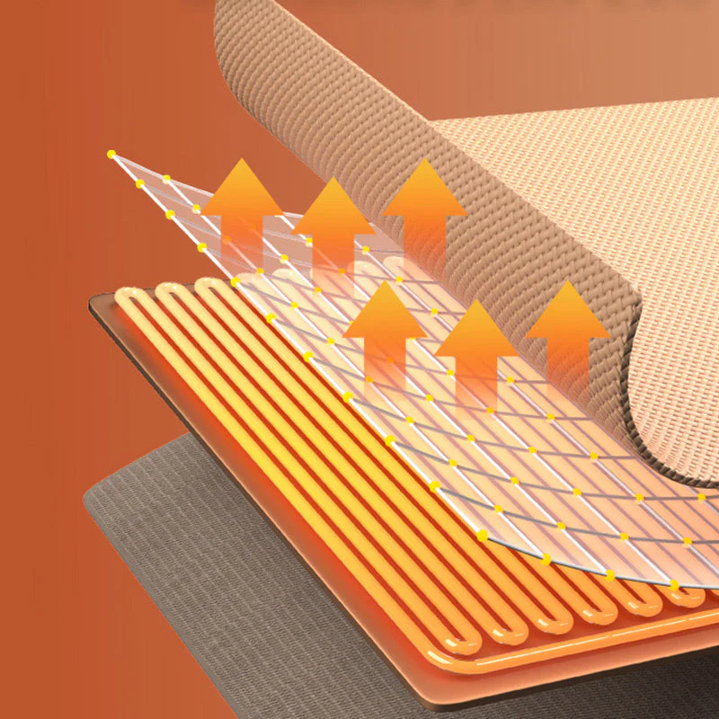 Washable USB Heated Shawl with Zipper