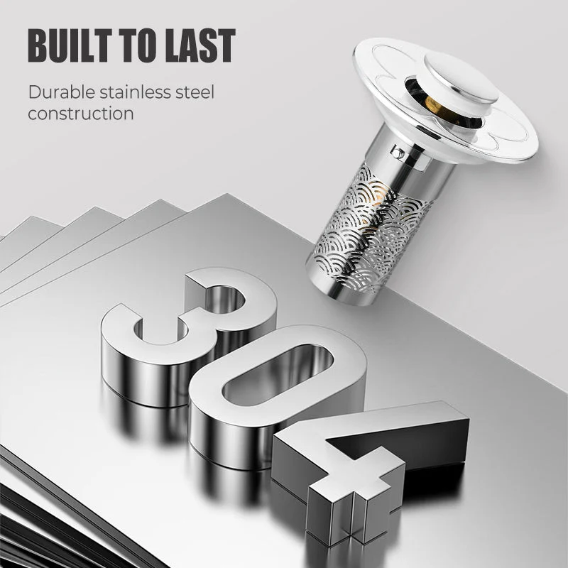 Universal Pop Up Sink Drain Stopper