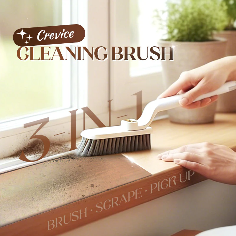 🔥LAST DAY SALE-50% OFF🎁3-In-1 Multi-Function Rotating Crevice Cleaning Brush