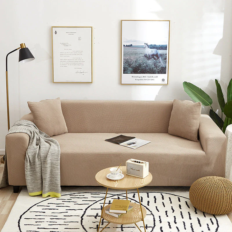 Jacquard Knitted Stretch Sofa Cover