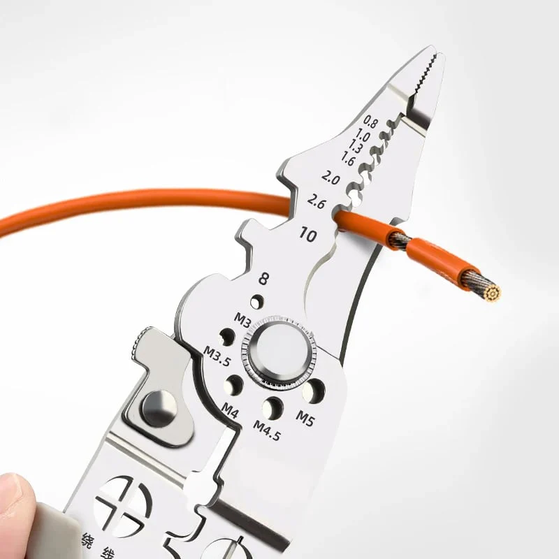 🔥Hot Sales -50% OFF🔥💥Multifunctional Wire Stripper Crimper Cable Cutter Pliers