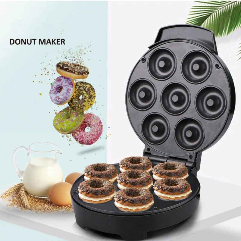 ⏳Time-limited Special⏰Electric Non-Stick Surface Mini Donut Maker🥯