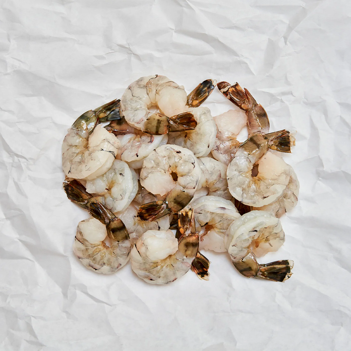 Peeled & Deveined, Tail-On Tiger Shrimp