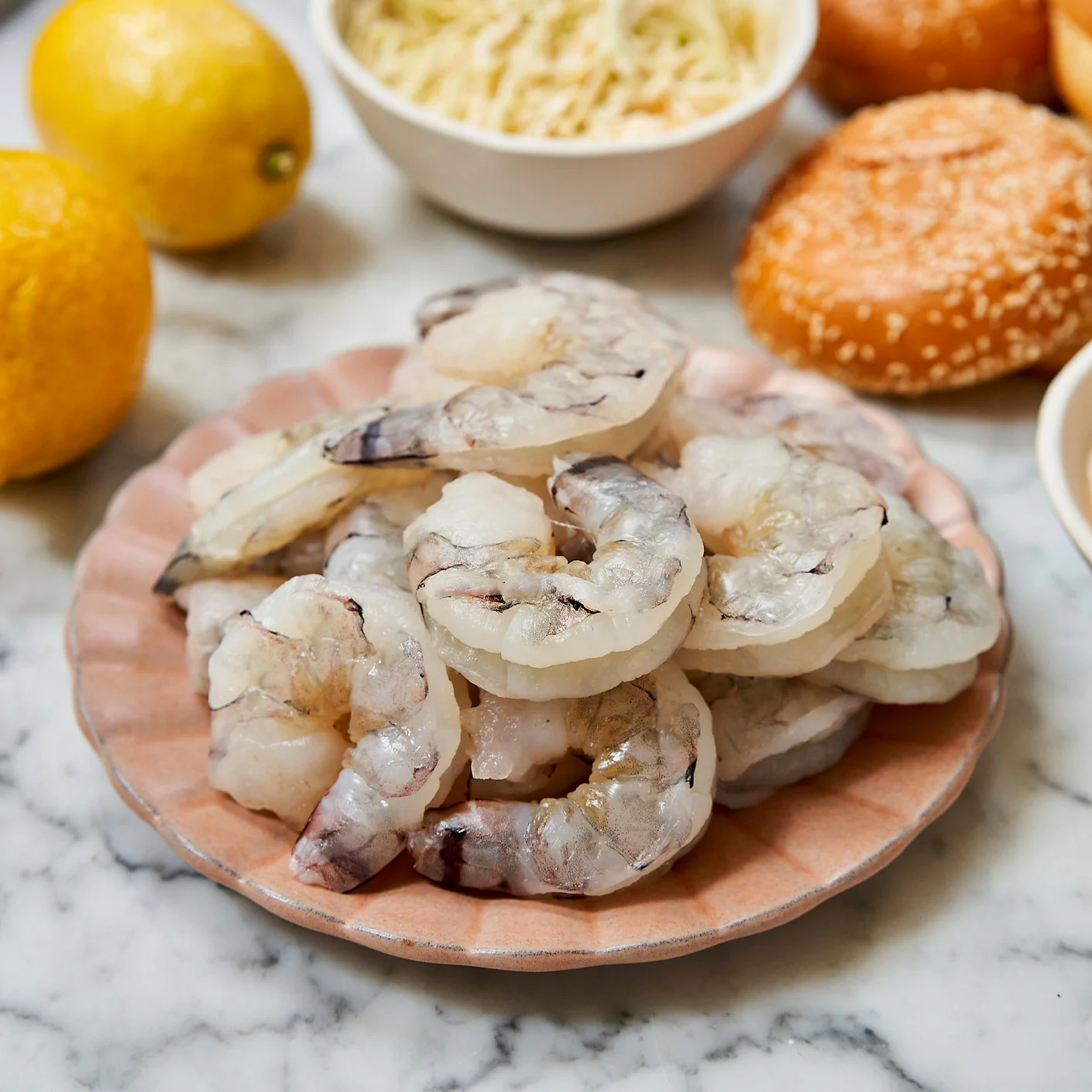 Peeled & Deveined, Tail-On Tiger Shrimp