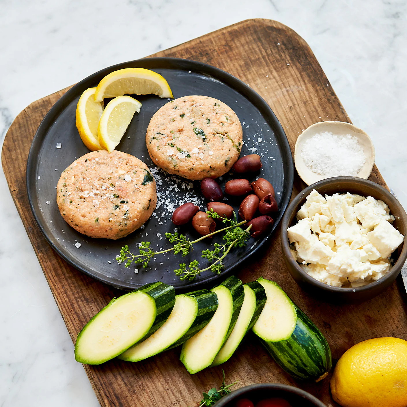Sockeye Salmon Burgers