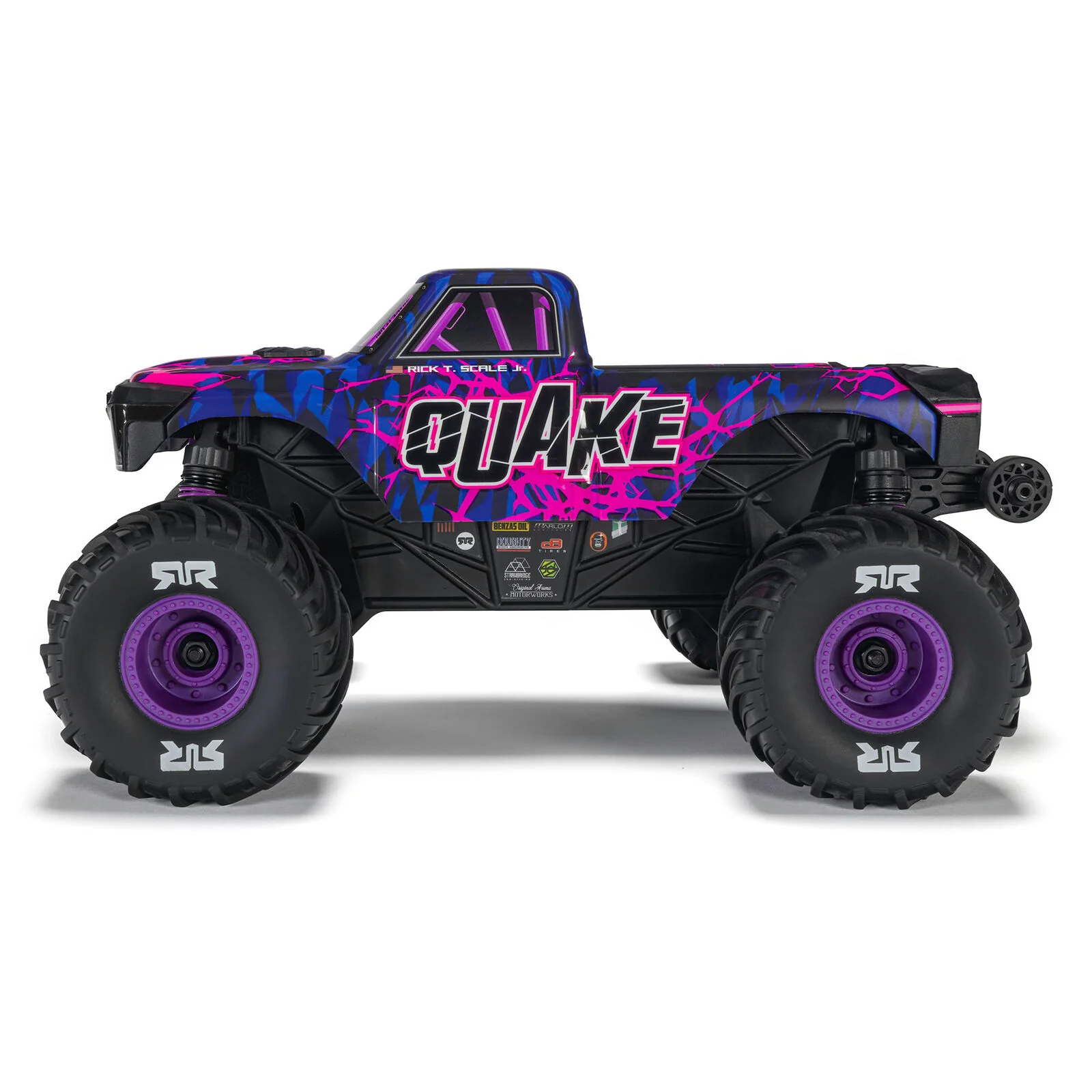 ARRMA 1/16 QUAKE GROM 4X4 RTR Brushed Monster Truck, Purple